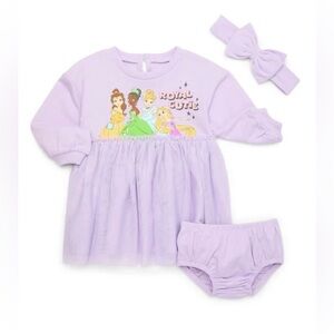 Disney princess three piece dress set, various sizes